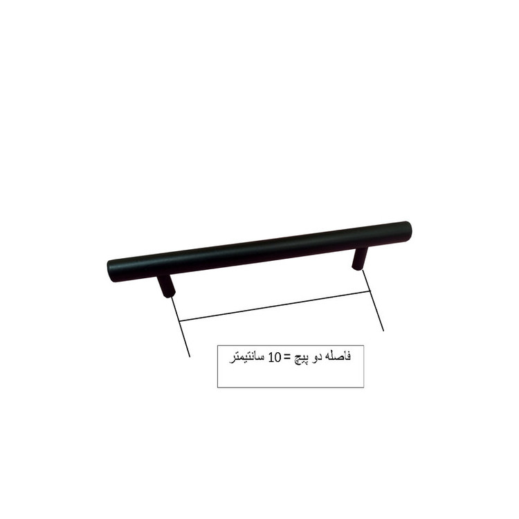 دستگیره کابینت مدل میله ای کد K10 بسته 3 عددی