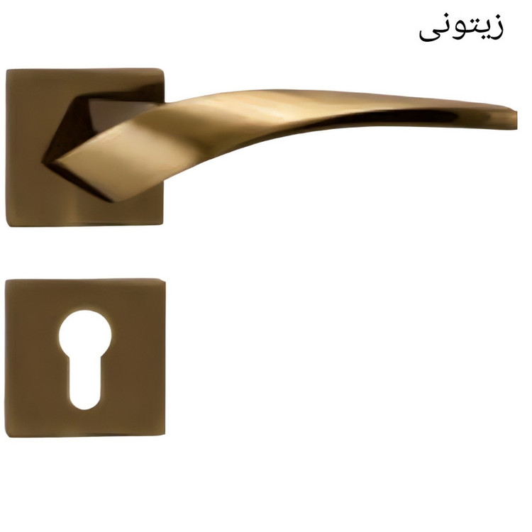 دستگیره در مدل رزت A14 سویچی بسته 2 عددی