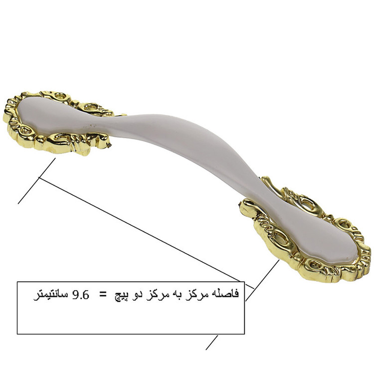 دستگیره کابینت مدل NR96 بسته 8 عددی