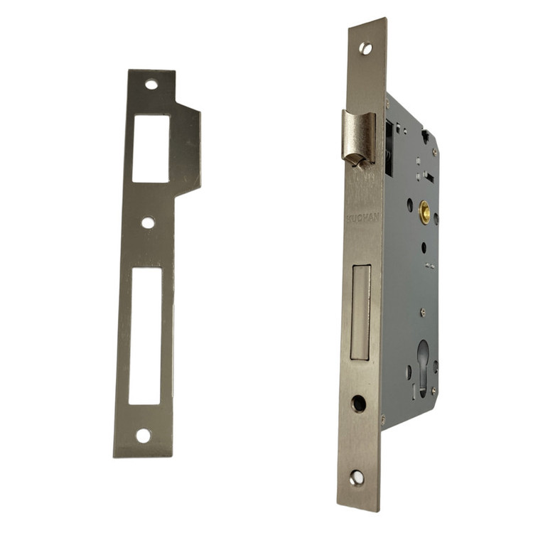 قفل در سوییچی آماتیس کد 9CM SS به همراه مقابل قفل
