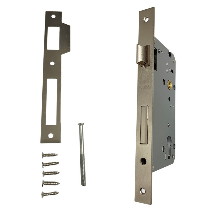 قفل در سوییچی آماتیس کد 9CM SS به همراه مقابل قفل