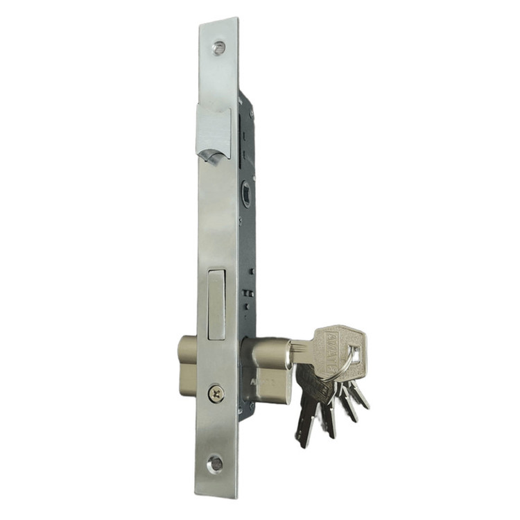 قفل و سیلندر آماتیس مدل آلومینیومی کد 4.5CM