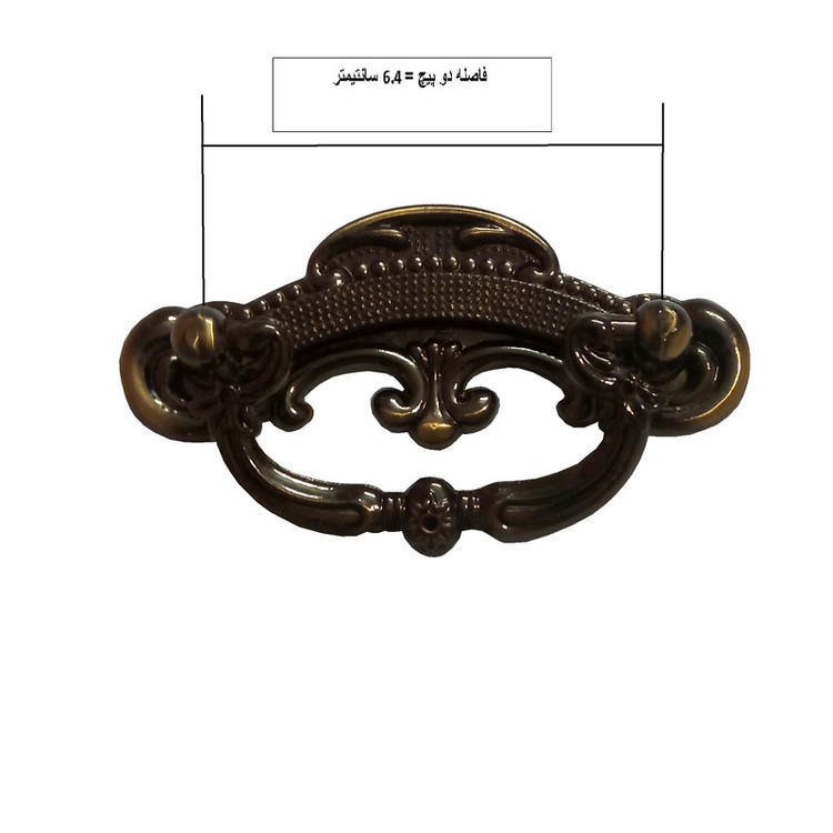 دستگیره کابینت مدل EW100 بسته 2 عددی