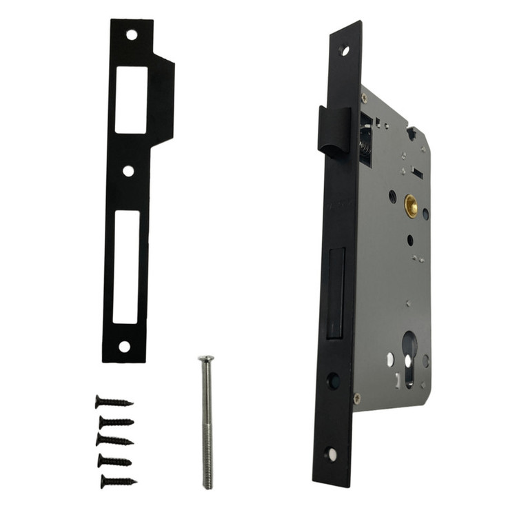 قفل در سوییچی آماتیس کد 9CM BK همراه با مقابل قفل