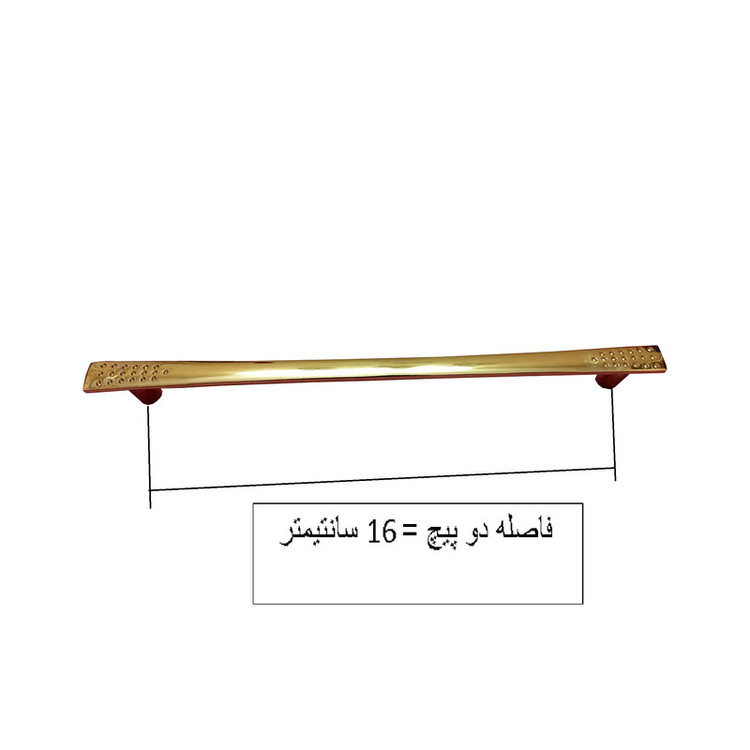 دستگیره کابینت مدل CS160 بسته 3 عددی