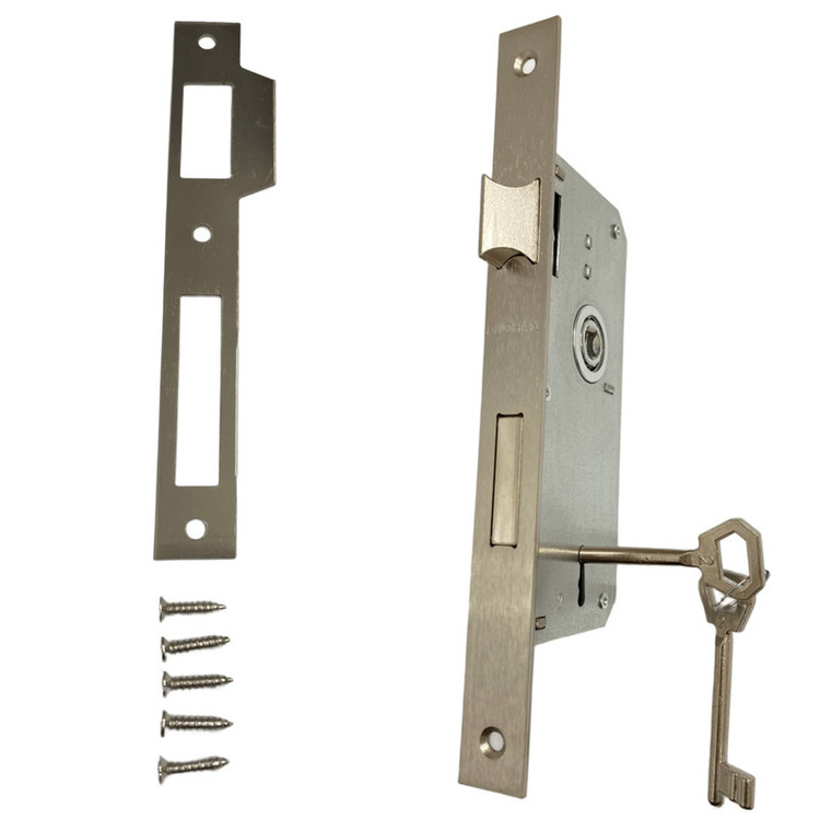 قفل در اتاقی آماتیس کد 6.5CM به همراه مقابل قفل