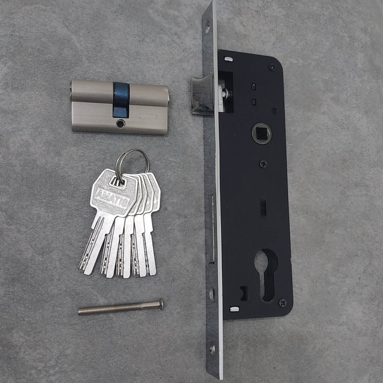 قفل و سیلندر آماتیس مدل آلومینیومی کد 5.2CM