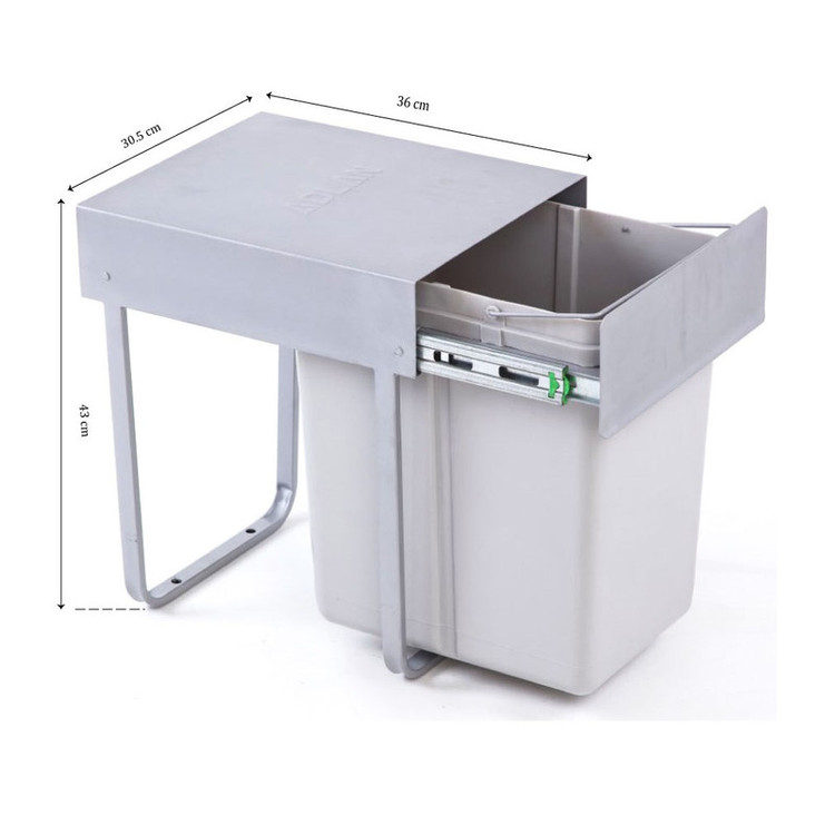 سطل زباله کابینتی آدلان مدل A-3000814